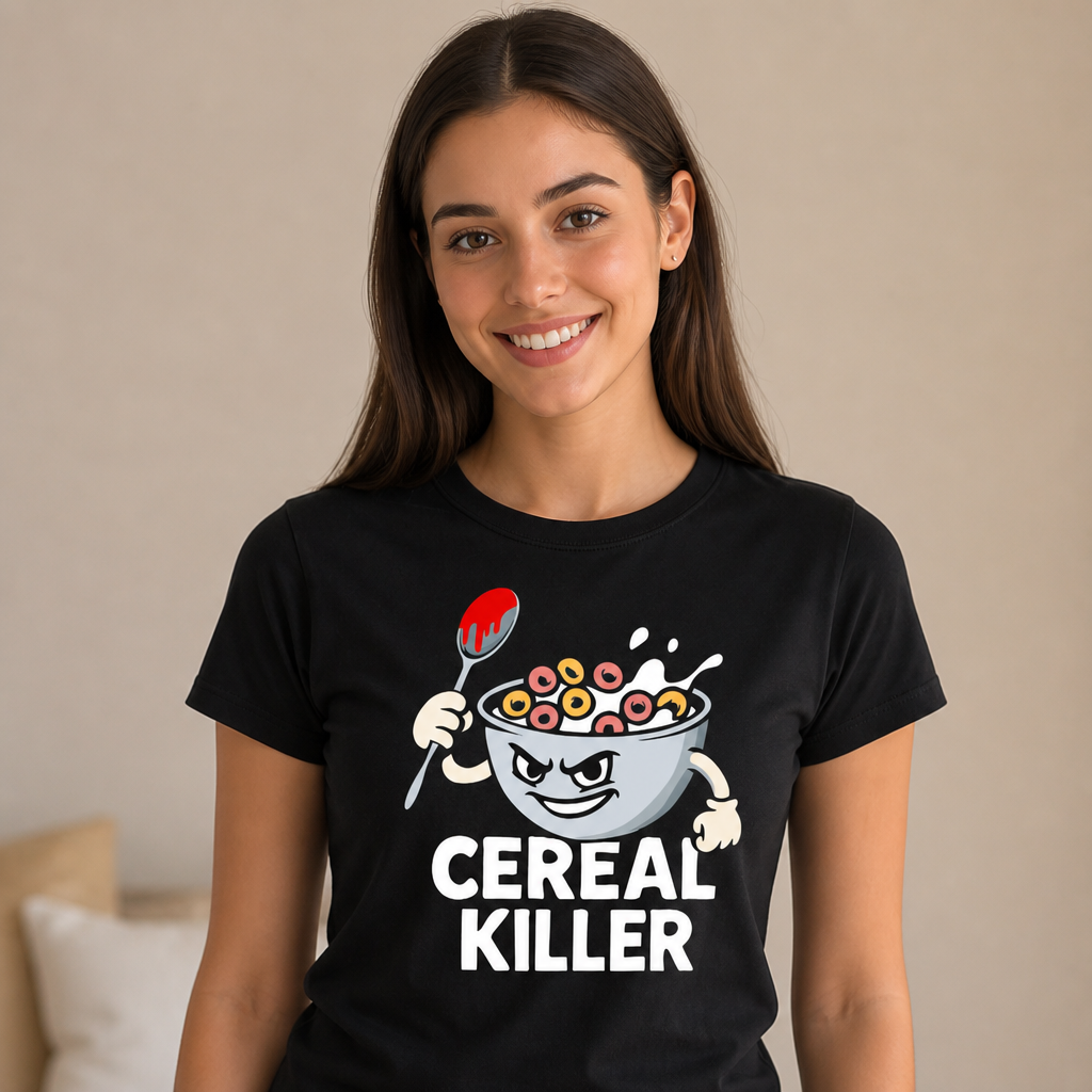 Funny Cereal Killer T-Shirt