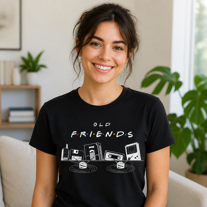 Old Friends Retro Tech T-Shirt