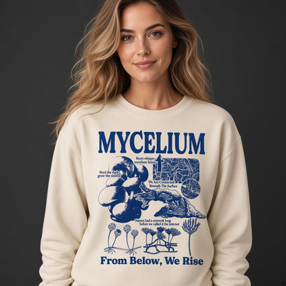 Mycelium Mushroom Network Sweatshirt