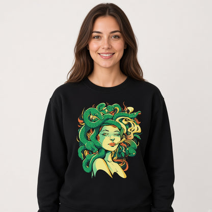 Gorgon jellyfish sweatshirt, funny sweatshirt, graphic shirts, unisex tshirt, printed sweatshirt