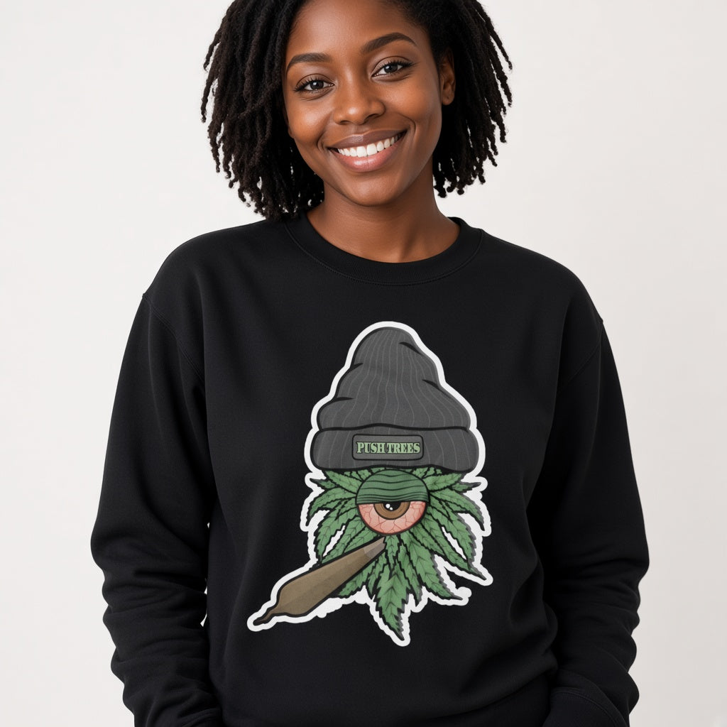 Push trees sweatshirt, funny sweatshirt, graphic shirts, unisex tshirt, printed sweatshirt