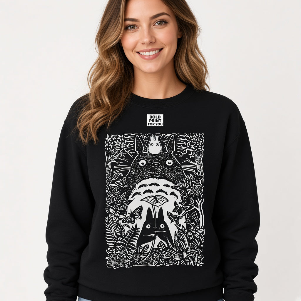 Forest Spirit Neighbor Sweatshirt, Funny Unisex sweatshirt