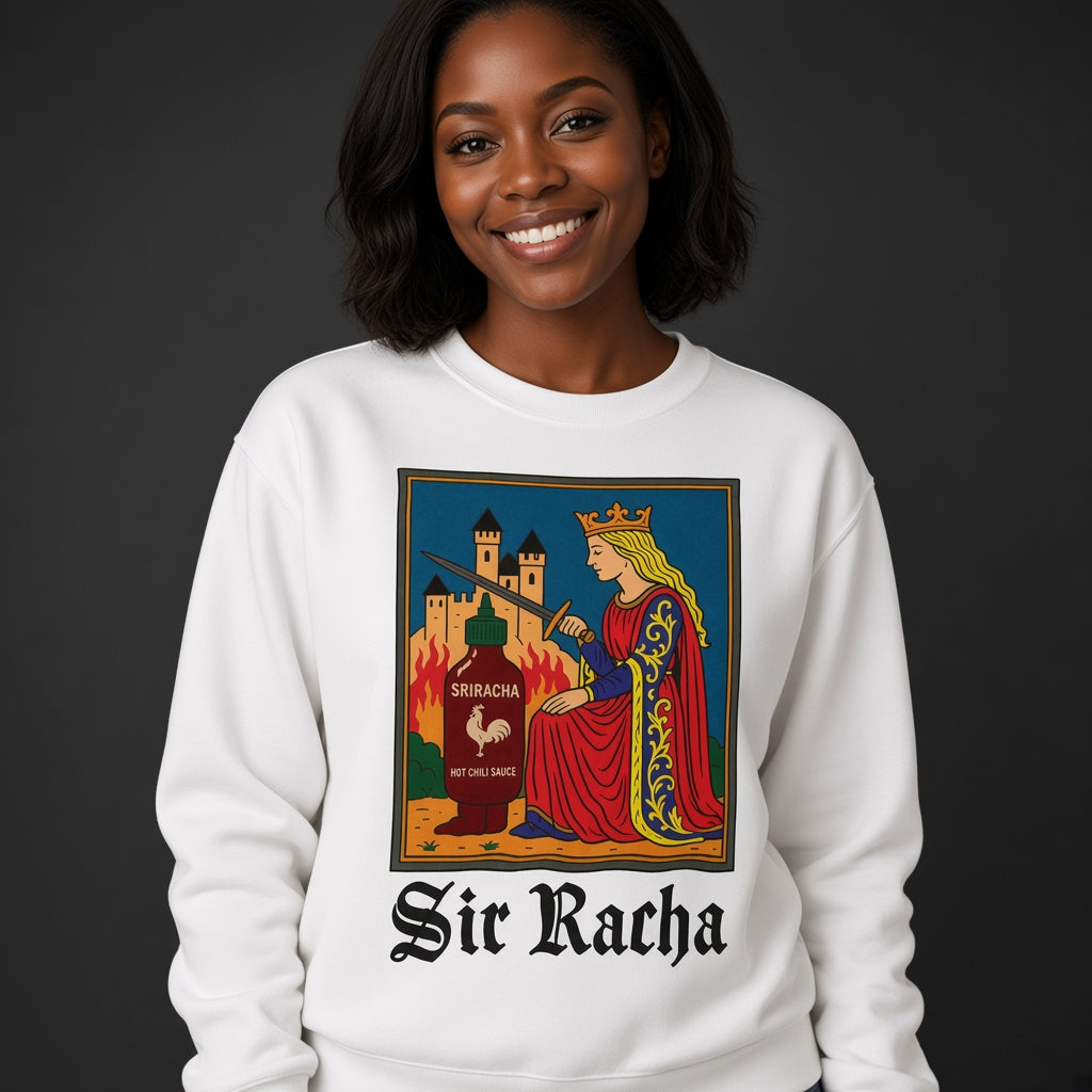 Funny Sir Racha Castle Knight Meme Sweatshirt