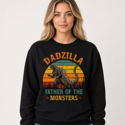 Dadzilla Father of the Monsters Sweatshirt