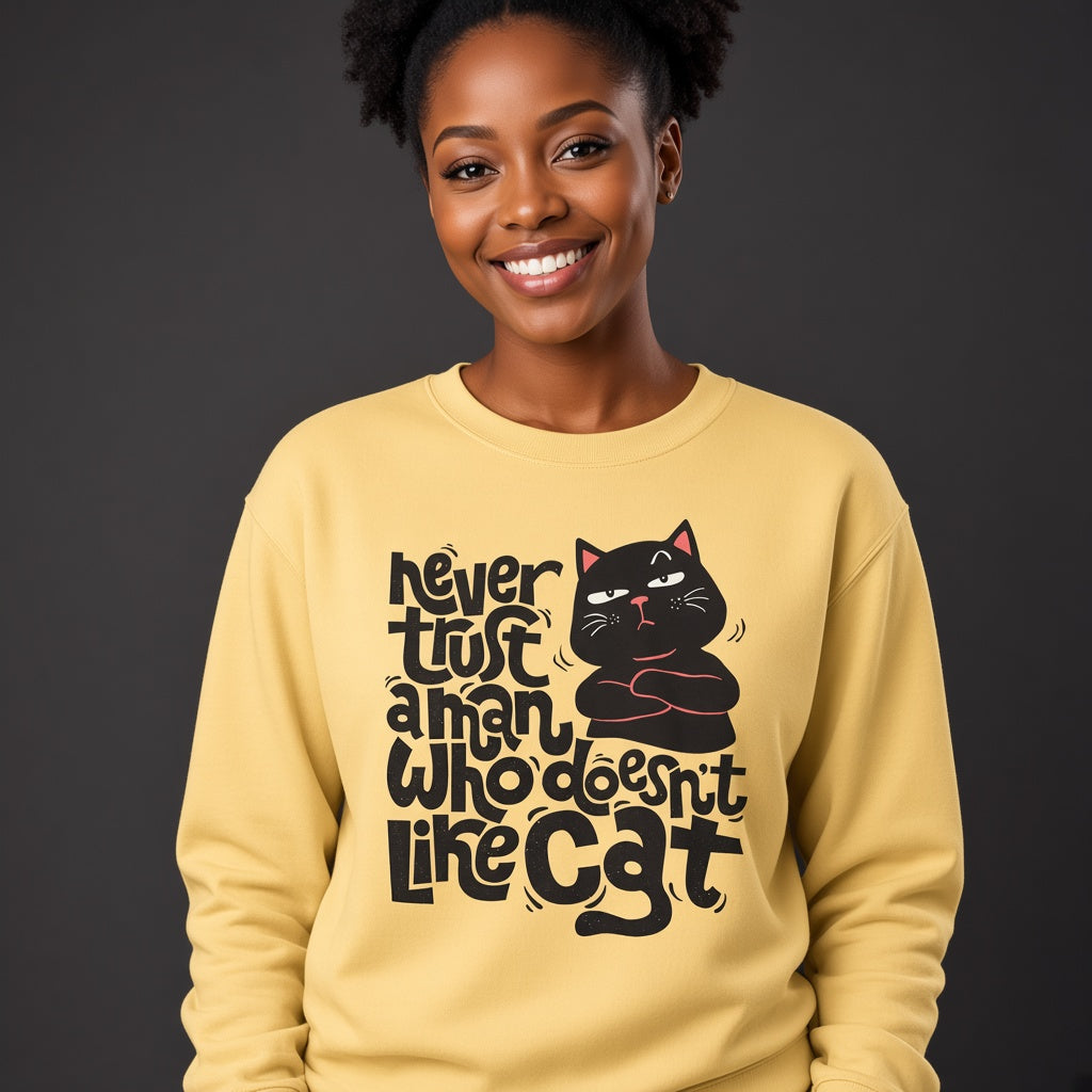 Cat Lover 2 Sweatshirt, Funny Unisex sweatshirt