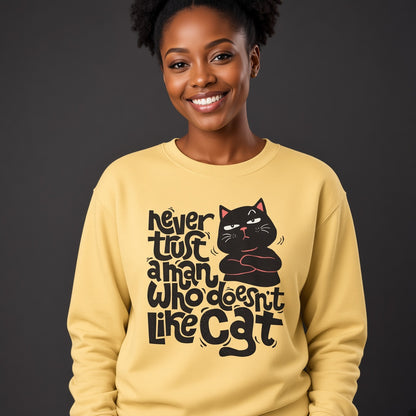 Cat Lover 2 Sweatshirt, Funny Unisex sweatshirt