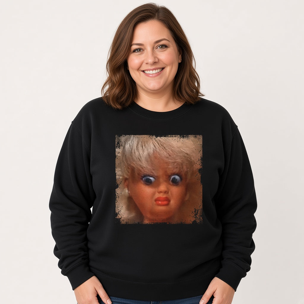 90s Doll Face Meme Sweatshirt