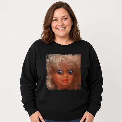 90s Doll Face Meme Sweatshirt