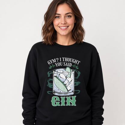 Gin tonic drink sweatshirt, graphic shirts, unisex tshirt, funny printed sweatshirt