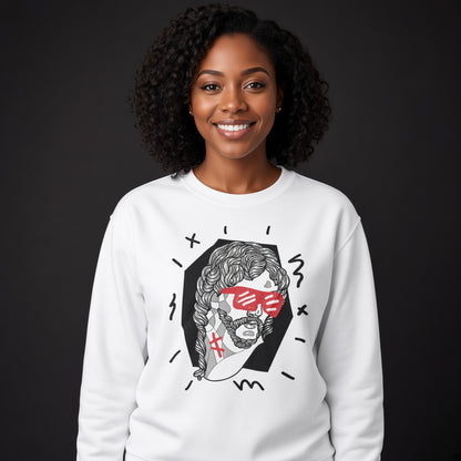 Jesus sweatshirt, funny sweatshirt, graphic shirts, unisex tshirt, printed sweatshirt