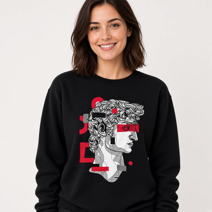 David sweatshirt, funny sweatshirt, graphic shirts, unisex tshirt, printed sweatshirt