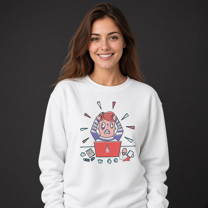 IT guy sweatshirt, funny sweatshirt, graphic shirts, unisex tshirt, printed sweatshirt