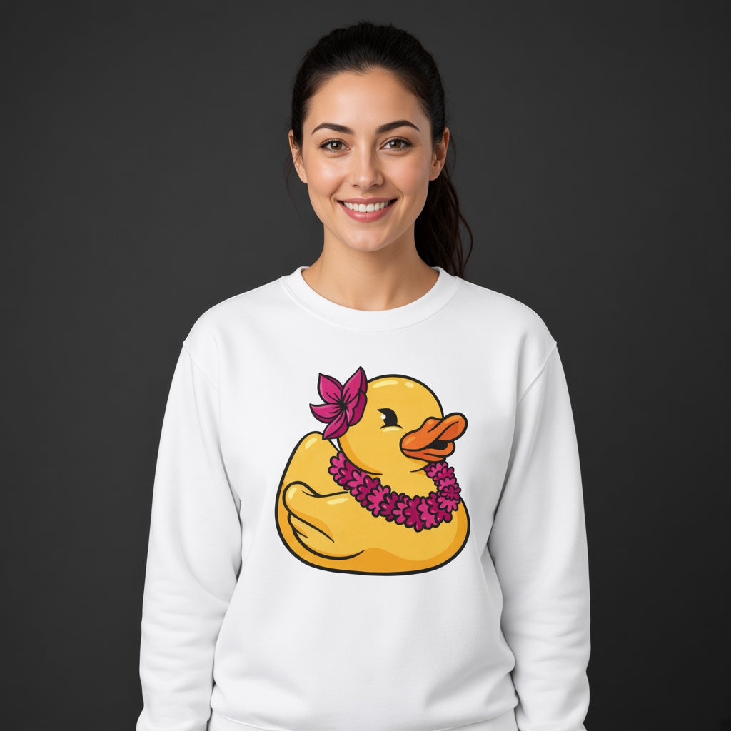 Duck sweatshirt, funny sweatshirt, graphic shirts, unisex tshirt, printed sweatshirt
