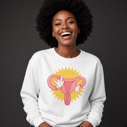 Vagina sweatshirt, funny sweatshirt, graphic shirts, unisex tshirt, printed sweatshirt