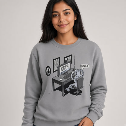 I'm Not a Robot Captcha Funny IT Humor Sweatshirt