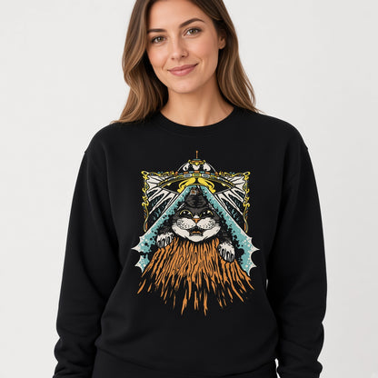 sweatshirt Alien cat
