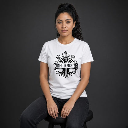 Dungeon Master Badge T-Shirt for D&D Players