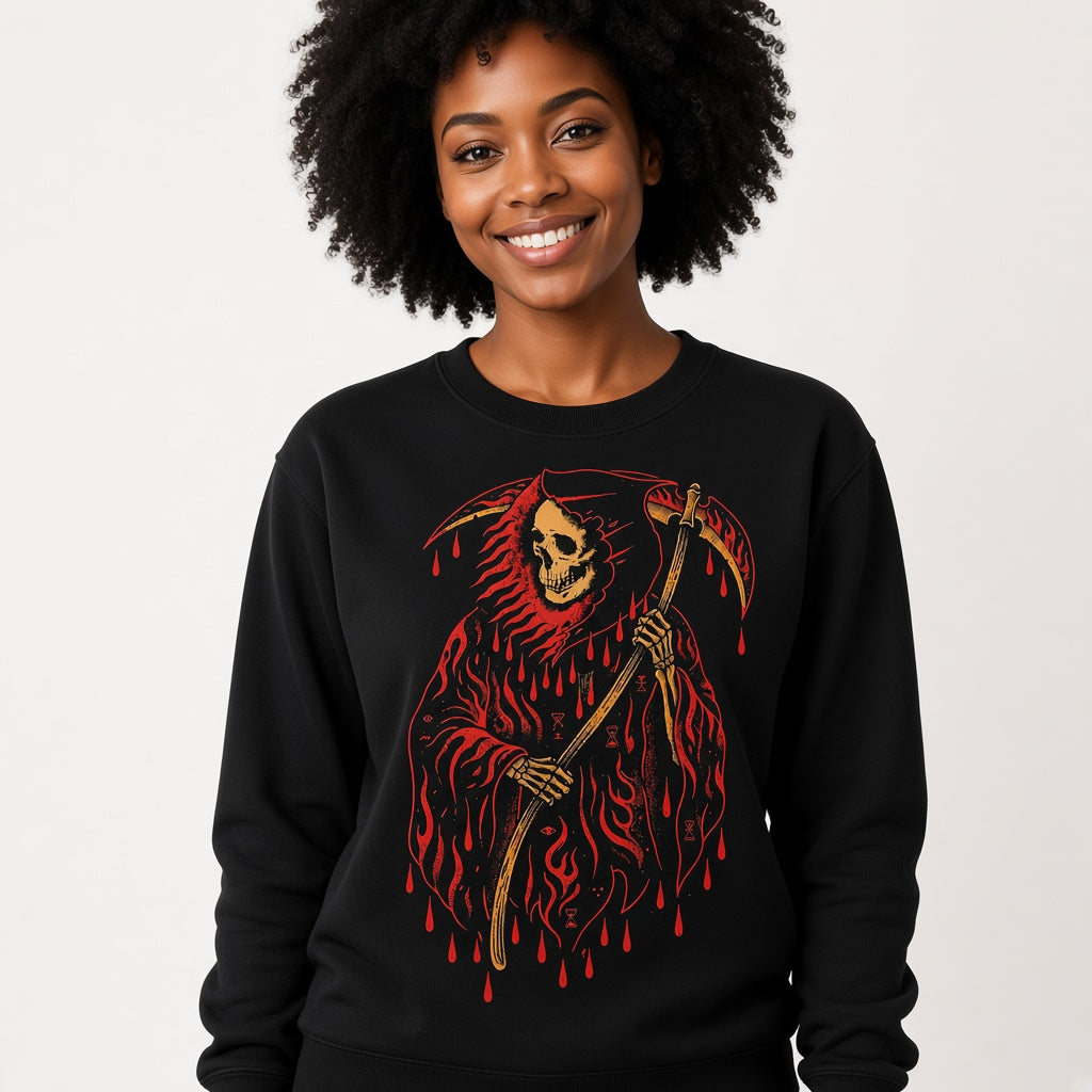 Grim Reaper Rock Sweatshirt