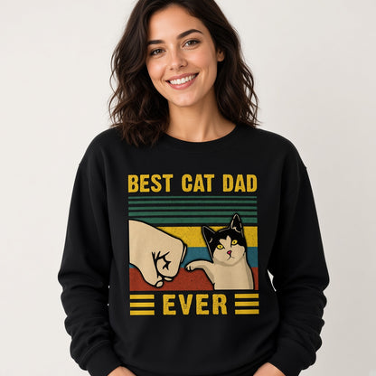 Best Cat Dad Ever Sweatshirt