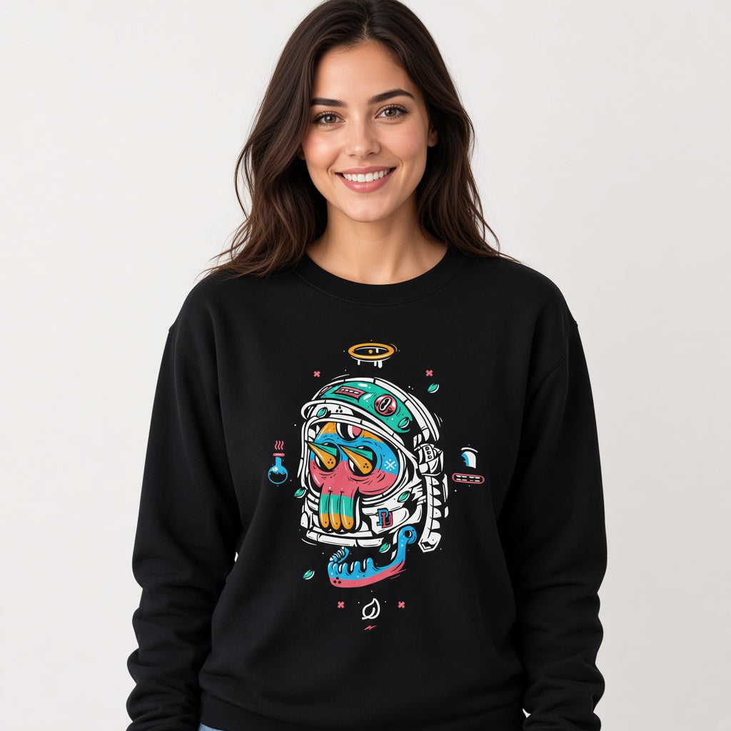 Psycho skull sweatshirt, funny sweatshirt, graphic shirts, unisex tshirt, printed sweatshirt