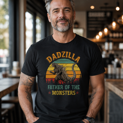 Dadzilla Father of the Monsters T-Shirt