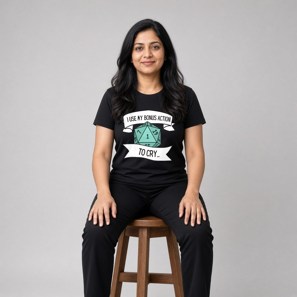 I Use My Bonus Action to Cry T-Shirt