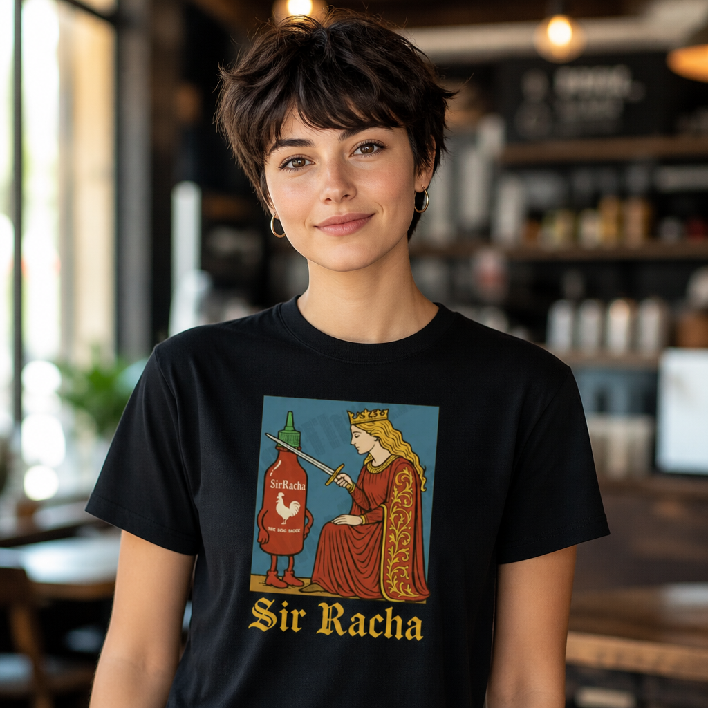 Funny Sir Racha Knight Meme T-Shirt
