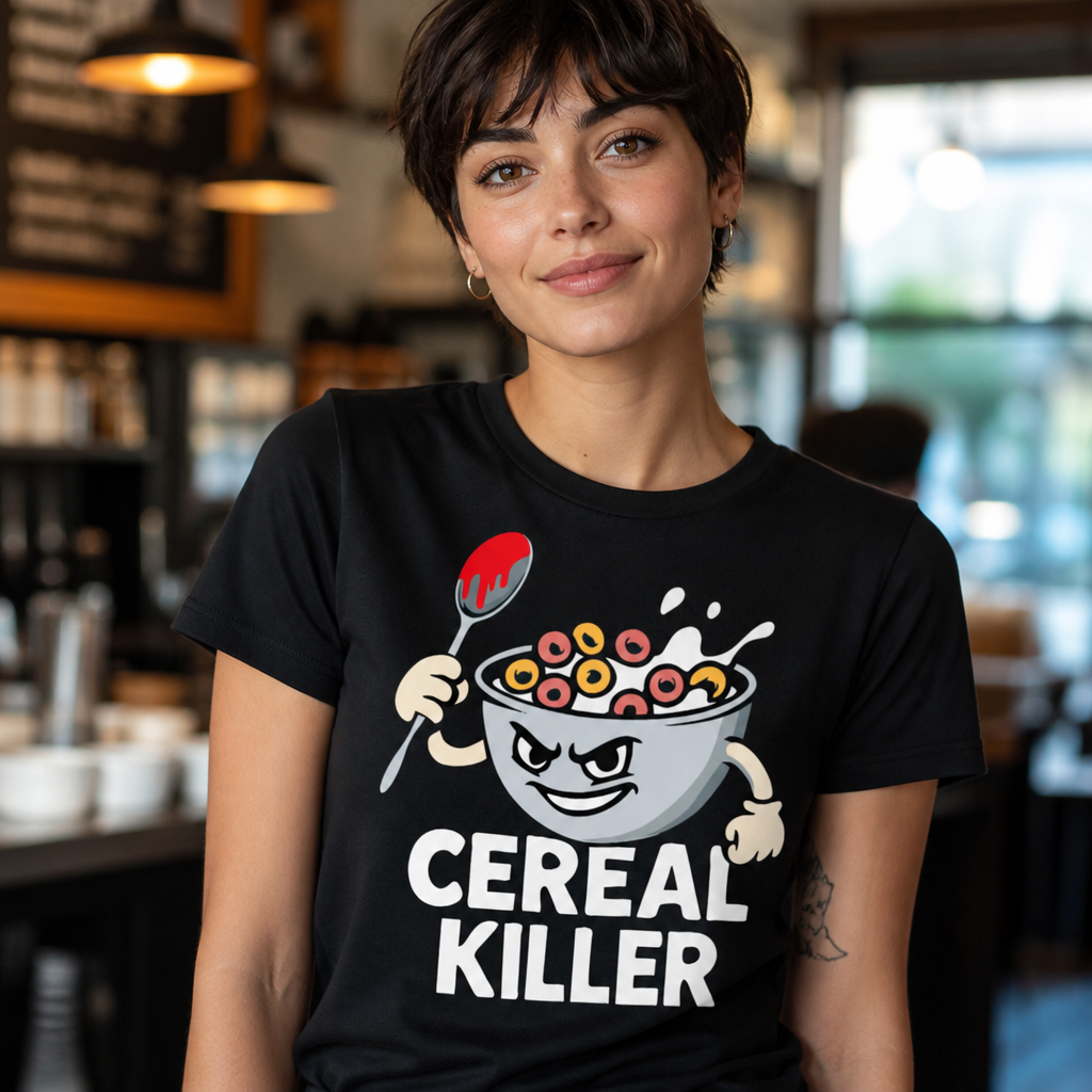 Funny Cereal Killer T-Shirt