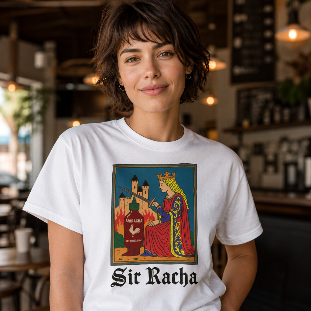 Funny Sir Racha Castle Knight Meme T-Shirt