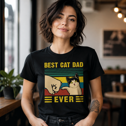 Best Cat Dad Ever T-Shirt