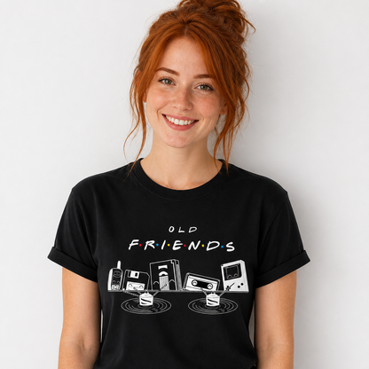 Old Friends Retro Tech T-Shirt