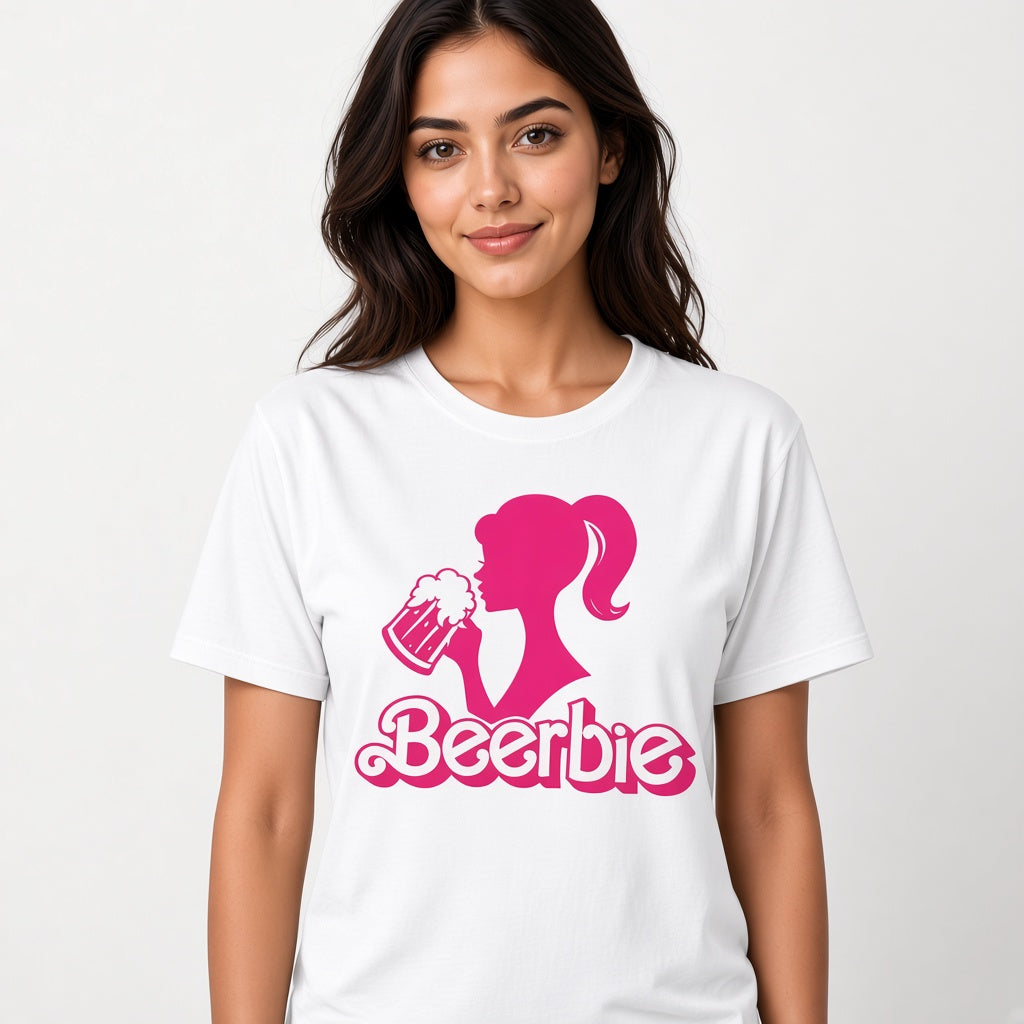 Beerbies Funny Pink Beer T-Shirt