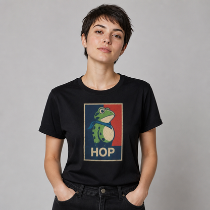 Hop Frog Hope Poster Parody Funny T-Shirt