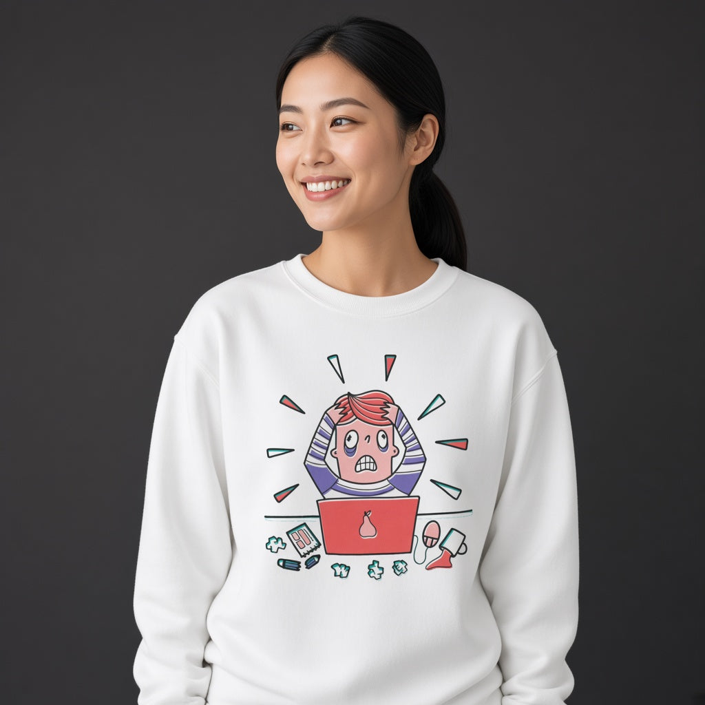 IT guy sweatshirt, funny sweatshirt, graphic shirts, unisex tshirt, printed sweatshirt