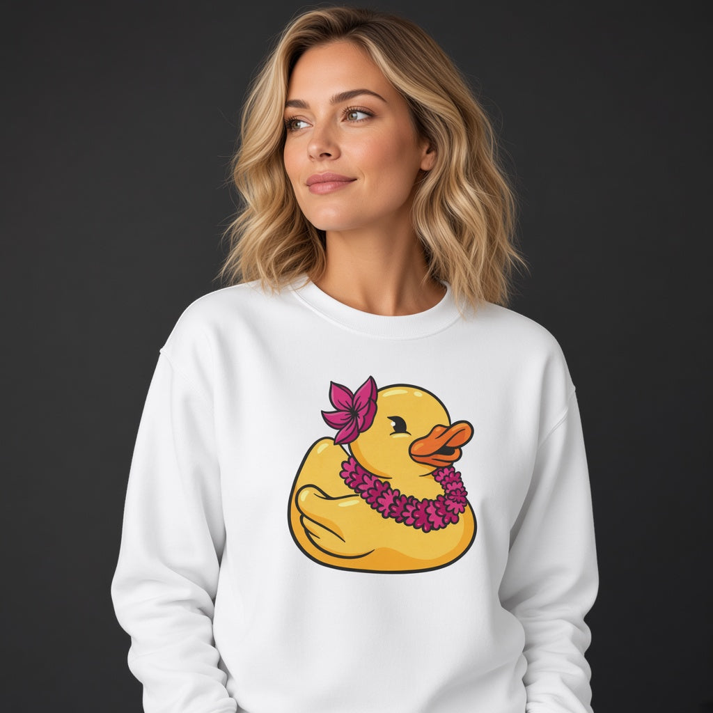 Duck sweatshirt, funny sweatshirt, graphic shirts, unisex tshirt, printed sweatshirt