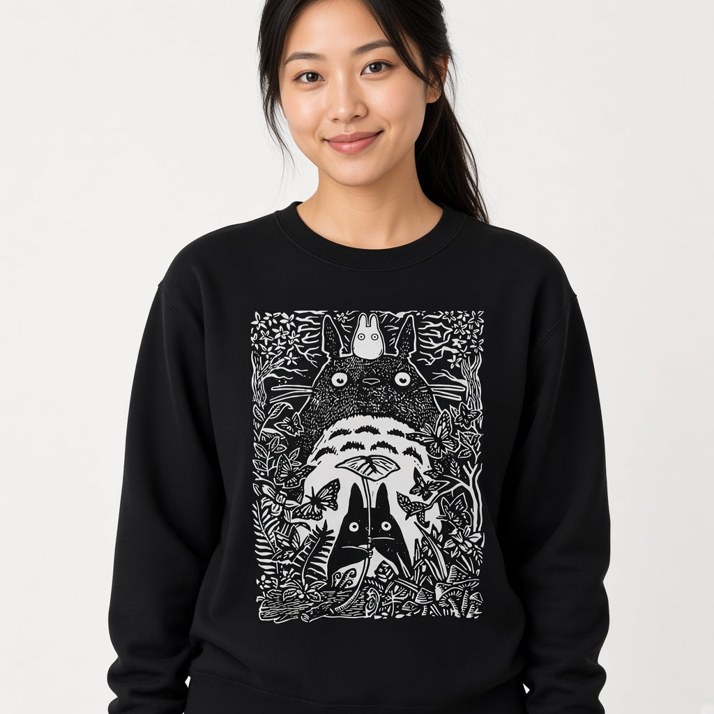 Forest Spirit Neighbor Sweatshirt, Funny Unisex sweatshirt