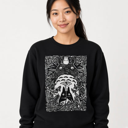 Forest Spirit Neighbor Sweatshirt, Funny Unisex sweatshirt