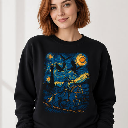Starry Night Wizard Sweatshirt