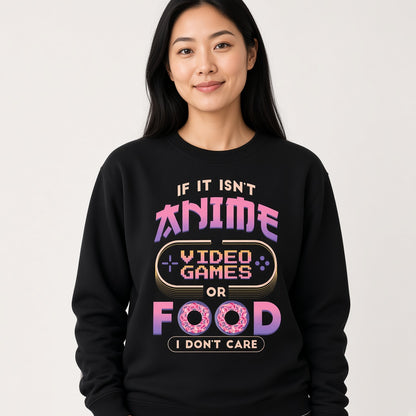 Anime Gamer Manga Japanese Geek Sweatshirt