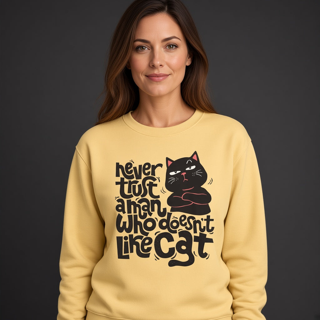 Cat Lover 2 Sweatshirt, Funny Unisex sweatshirt