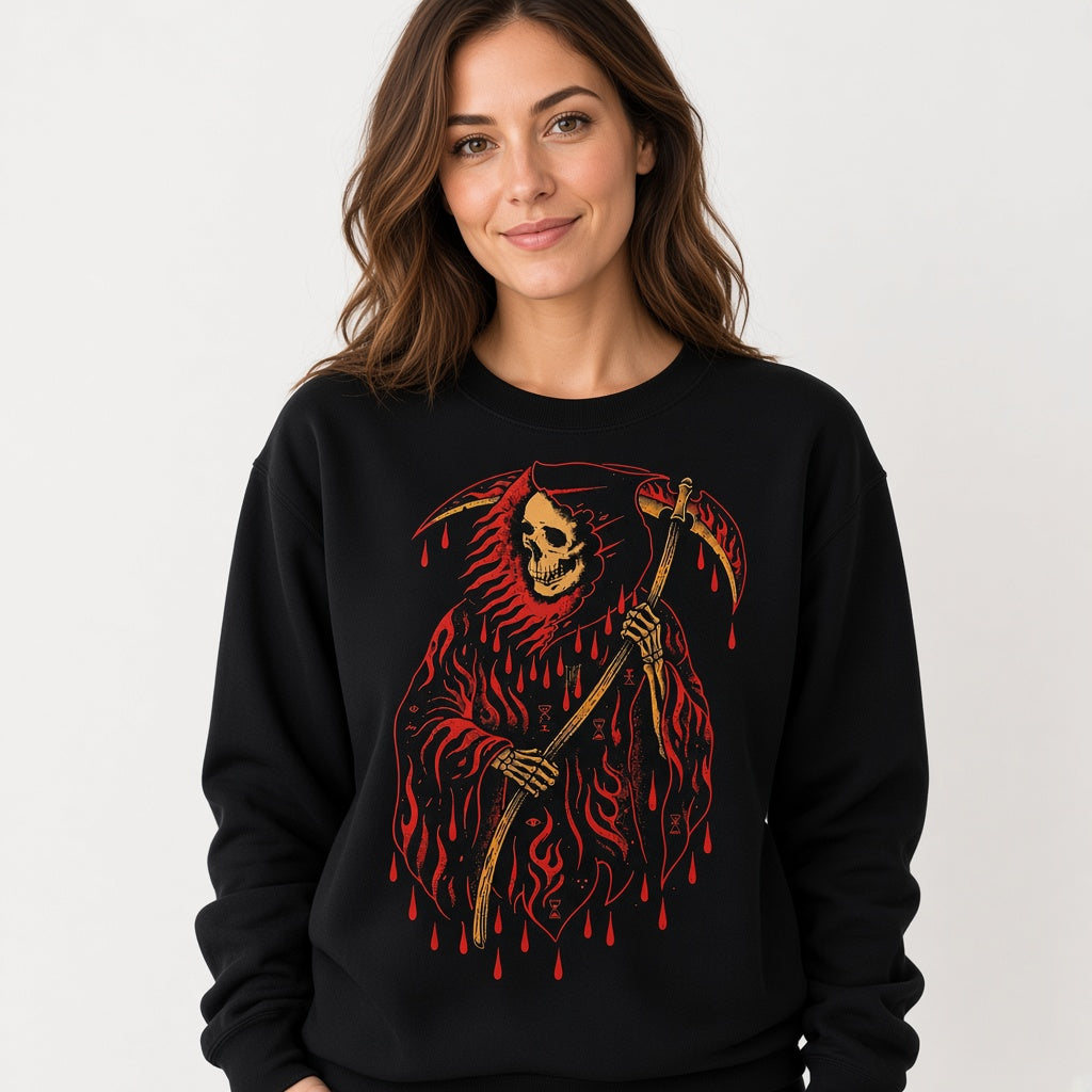 Grim Reaper Rock Sweatshirt