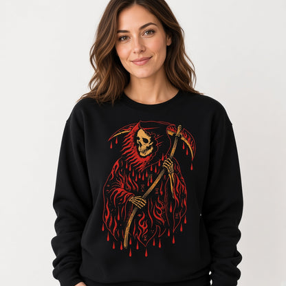 Grim Reaper Rock Sweatshirt