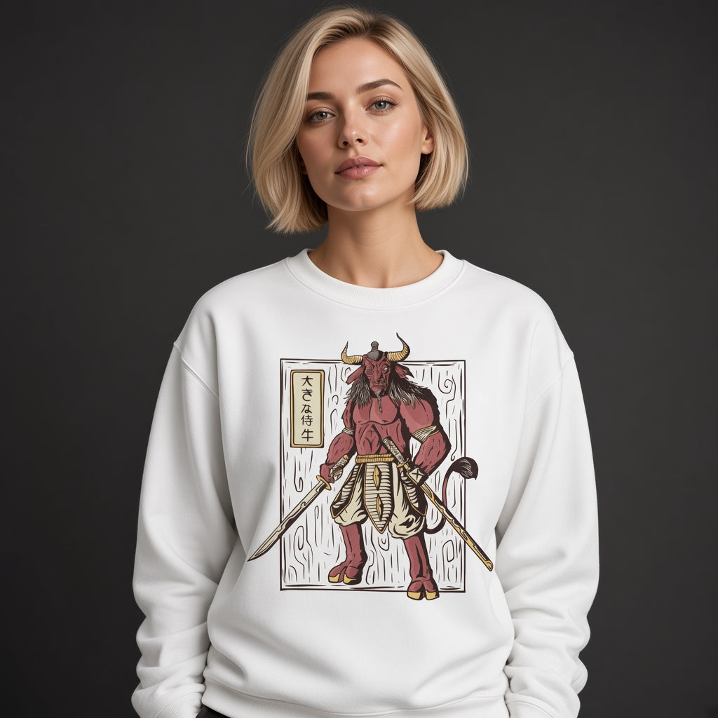 Minotaur sweatshirt, funny sweatshirt, graphic shirts, Anime unisex tshirt