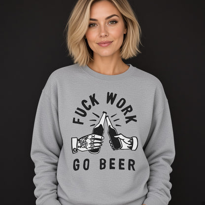 Go beer Sweatshirt, Funny Unisex sweatshirt