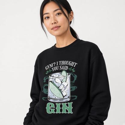 Gin tonic drink sweatshirt, graphic shirts, unisex tshirt, funny printed sweatshirt