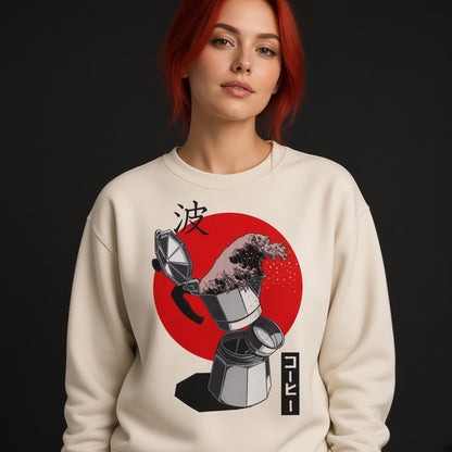 Great Coffee Wave Sweatshirt