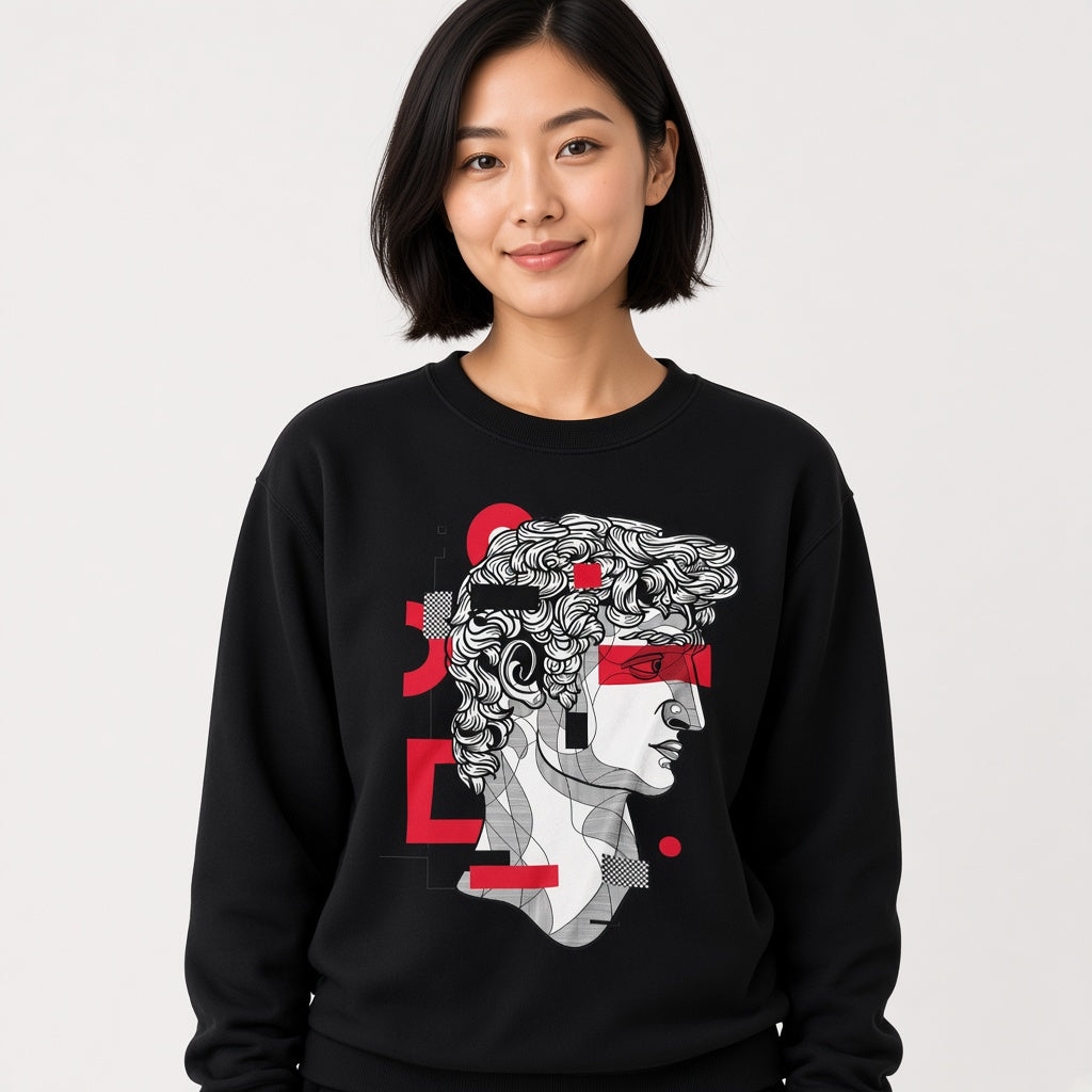 David sweatshirt, funny sweatshirt, graphic shirts, unisex tshirt, printed sweatshirt