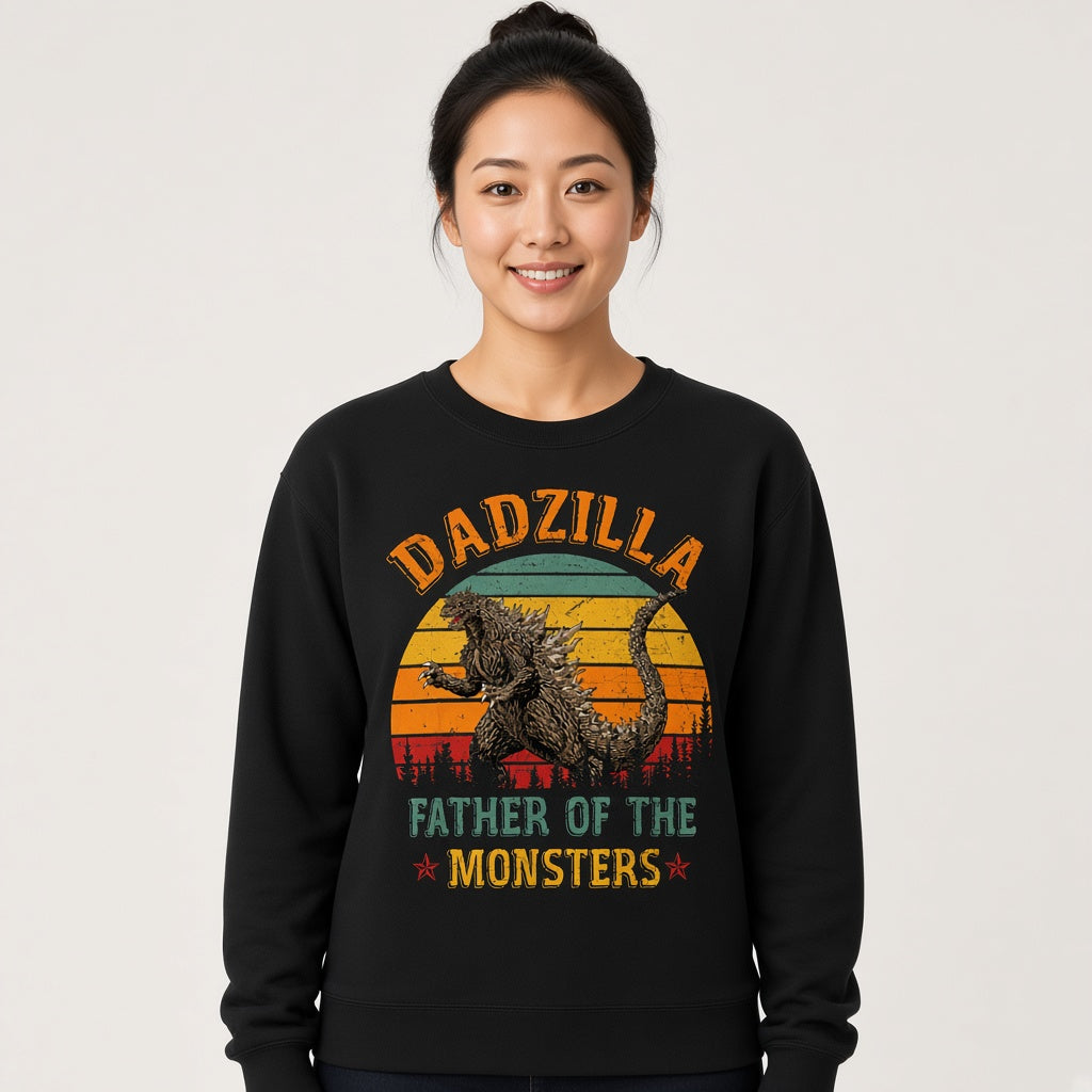 Dadzilla Father of the Monsters Sweatshirt