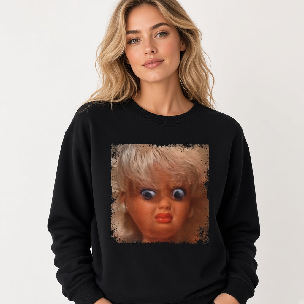 90s Doll Face Meme Sweatshirt