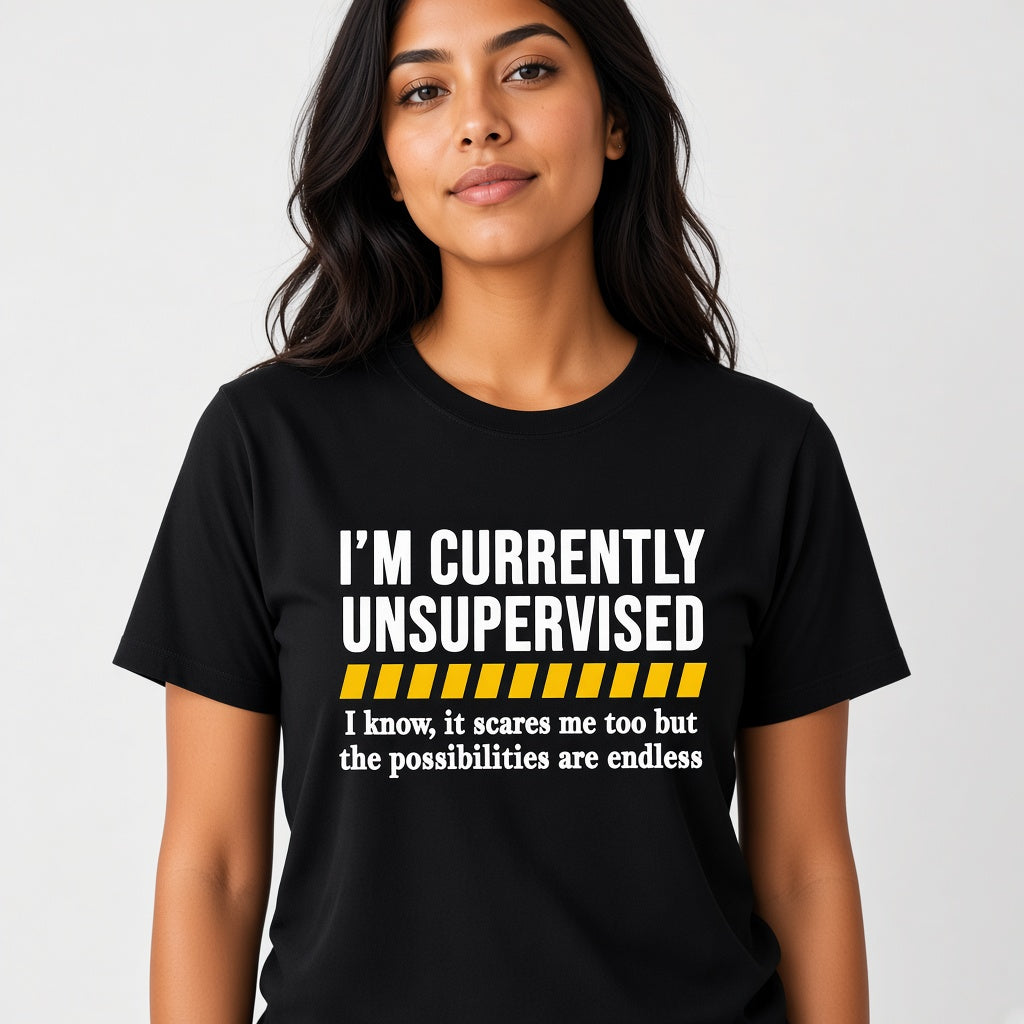 I'm Currently Unsupervised Funny T-Shirt